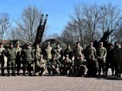 Nato-Truppen machen Stop in Weißenfels
