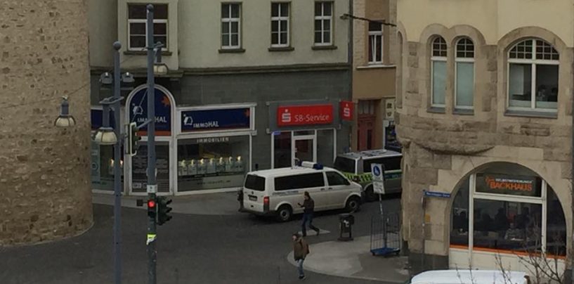 Geldautomat in der Leipziger Straße manipuliert