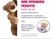 Aktion “Teddys für krebskranke Kinder”