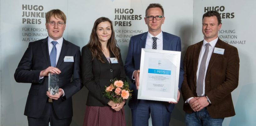 Fraunhofer IMWS gewinnt Hugo-Junkers-Preis des Landes Sachsen-Anhalt