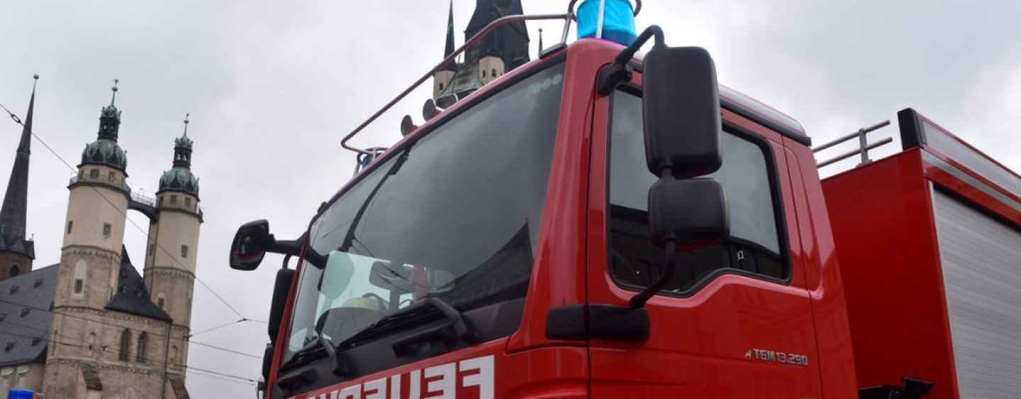 Fraktion dankt der halleschen Feuerwehr für ihren Einsatz in Brandenburg