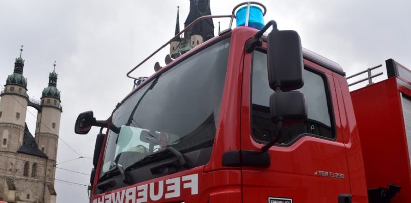 Fraktion dankt der halleschen Feuerwehr für ihren Einsatz in Brandenburg
