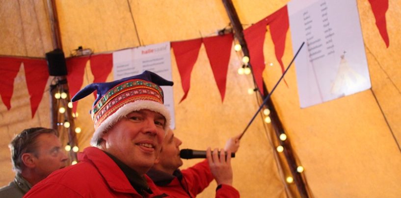 Finnisches Fest im Arctic Village