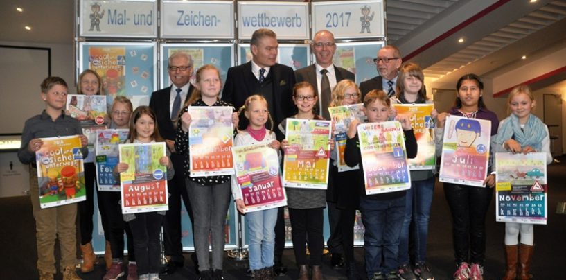 25. Mal- und Zeichenwettbewerb: Zwölf Kinder und drei Grundschulen wurden  ausgezeichnet