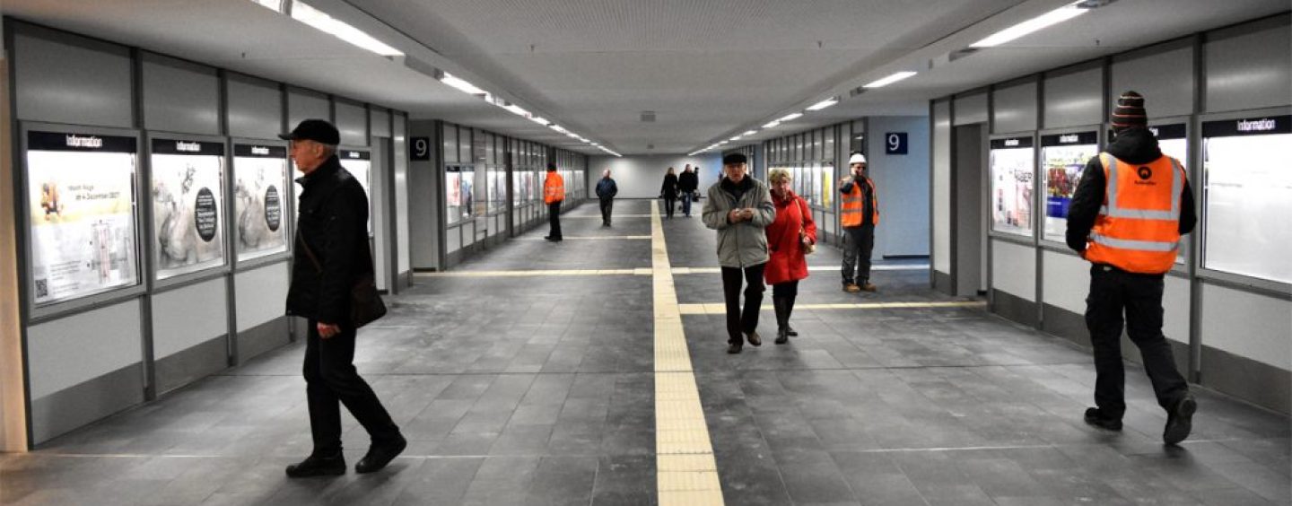 Wiederinbetriebnahme der Osthalle des halleschen Hauptbahnhofes