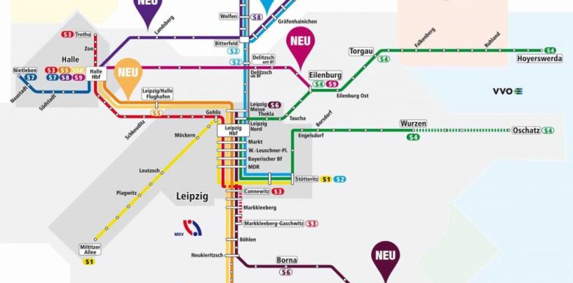 S-Bahn Mitteldeutschland erweitert Liniennetz