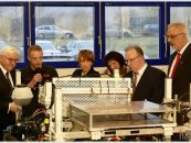 Bundespräsident Frank-Walter Steinmeier besucht FEV Dauerlaufprüfzentrum