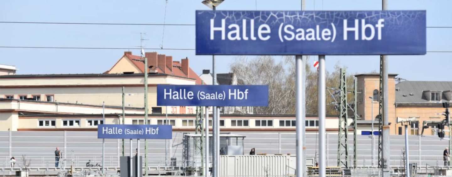 Aggressiver Mann belästigt Reisende auf dem Hauptbahnhof Halle