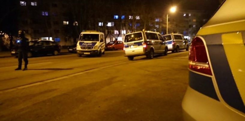 Polizeieinsatz in Halle-Neustadt