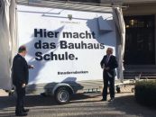 Sachsen-Anhalt wirbt an Autobahnen für das Bauhausjubiläum
