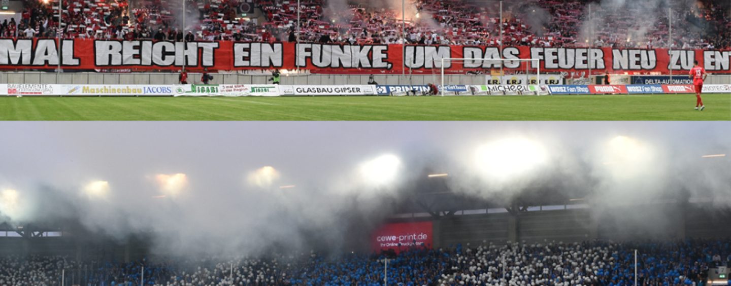 Maßnahmen der Polizei zum Fußballspiel zwischen dem Halleschen FC und dem 1. FC Magdeburg