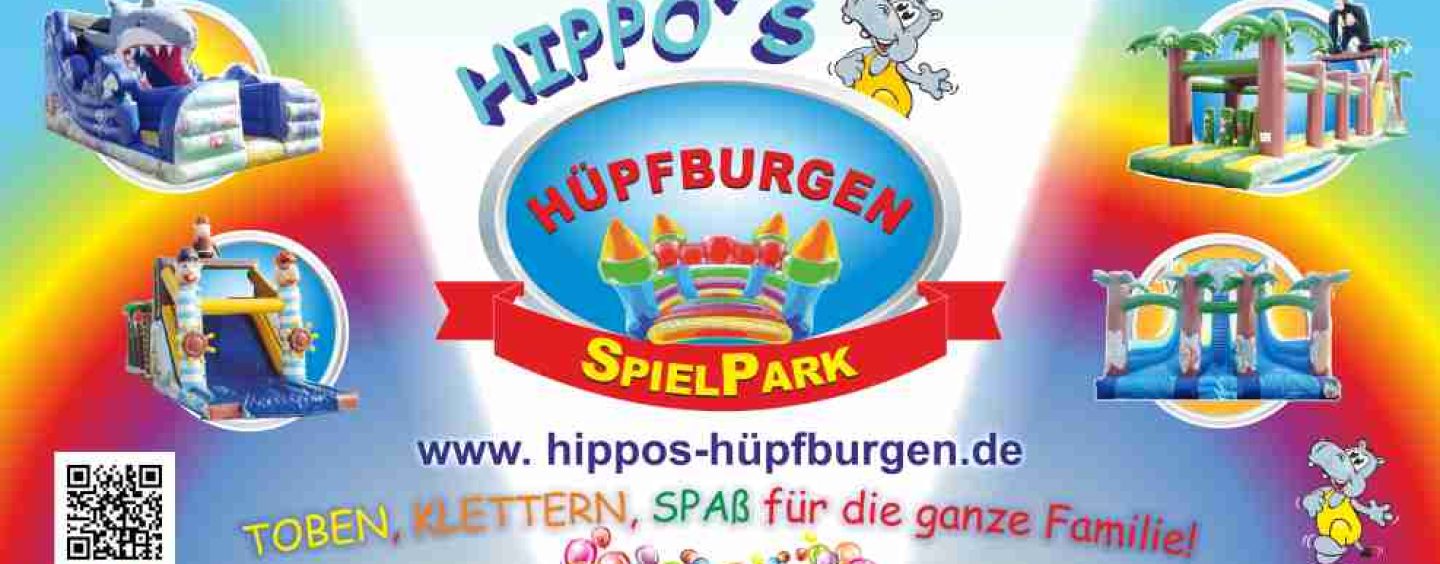 Hippos Hüpfburgen Spielpark wieder in Halle