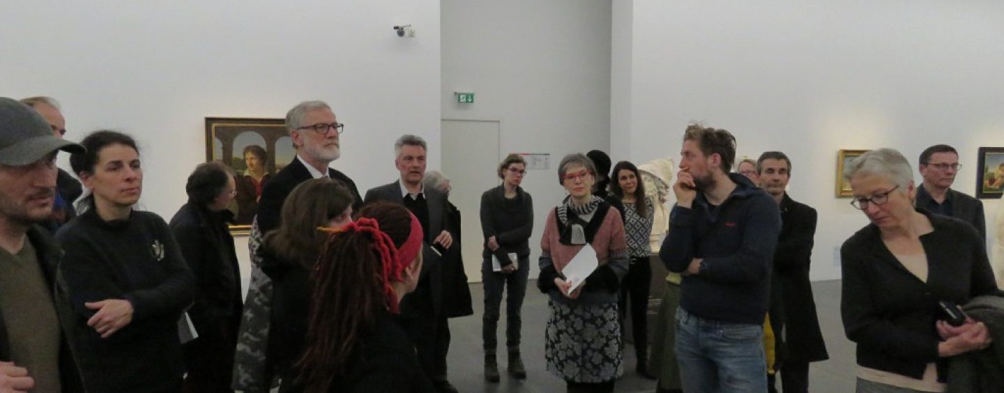 Staats- und Kulturminister Robra besuchte die Ausstellung Ideale in Halle