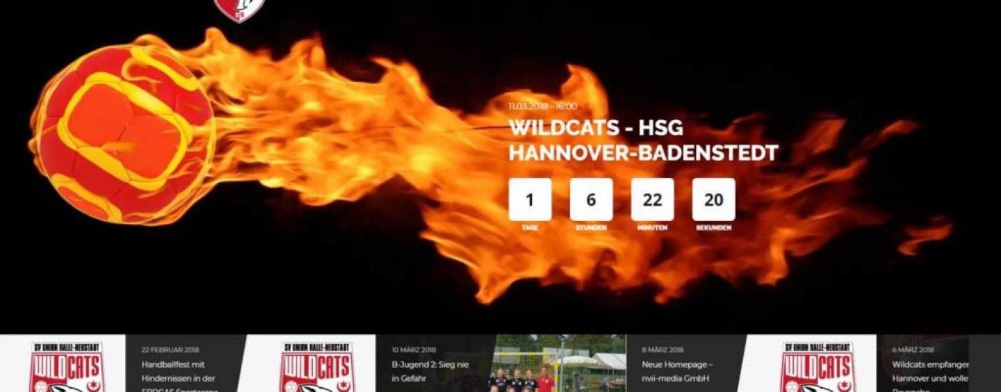 Neue Homepage der Wildcats