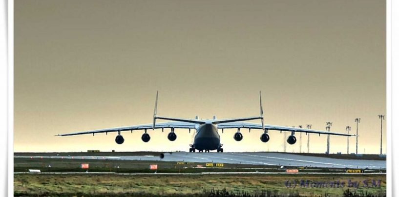 Ein Traum Antonow An-225 als Überraschungsgast auf der ILA