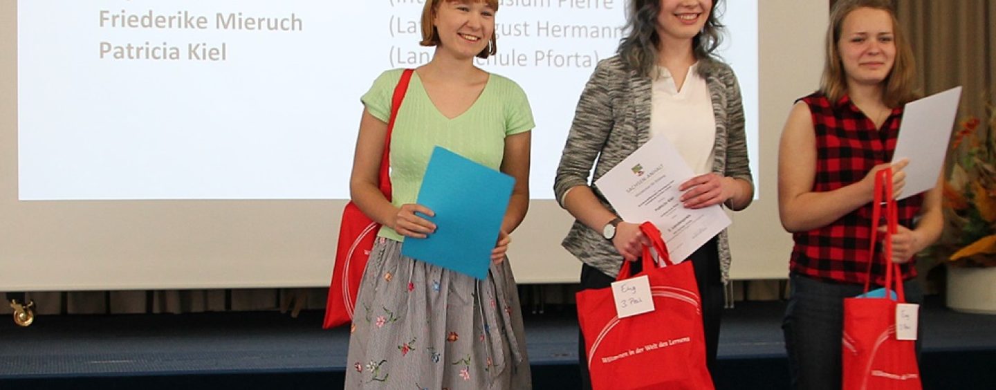 Hallesche Schüler erfolgreich beim Bundeswettbewerb für Fremdsprachen