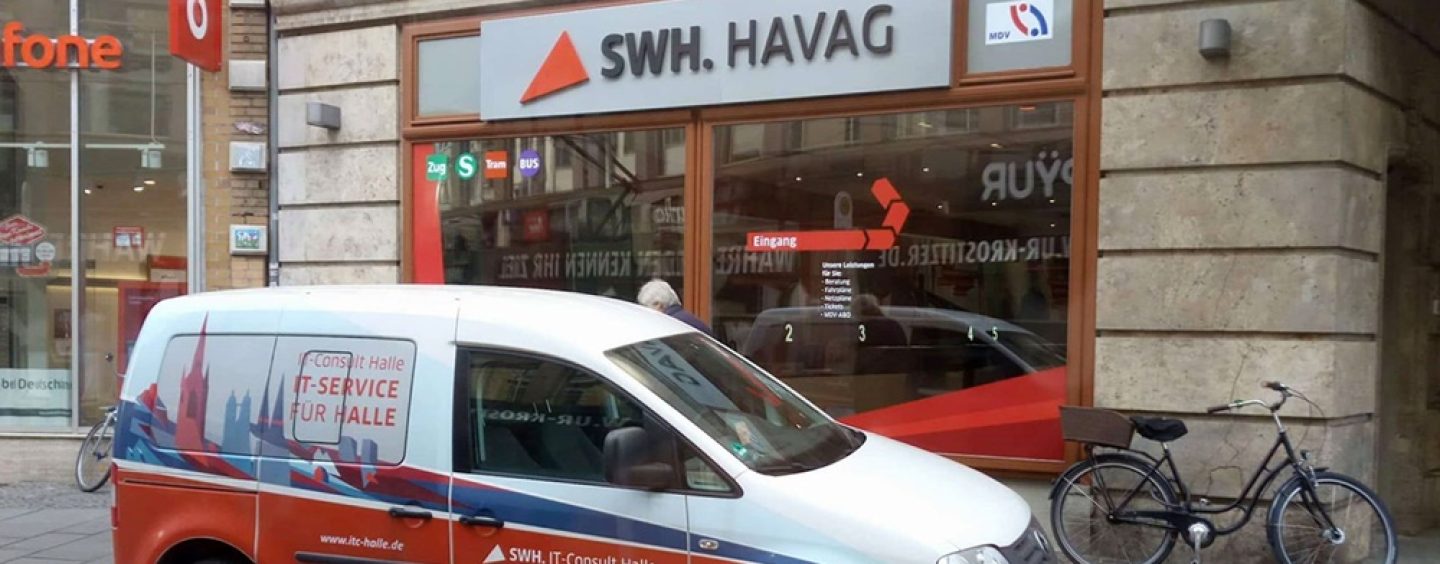 HAVAG-SERVICE-CENTER zieht vom Marktplatz in das Stadtcenter Rolltreppe