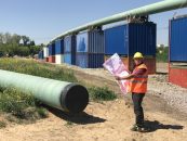 Passendorfer Wiesen: Trinkwasserleitung wird mit umweltschonendem Verfahren verlegt