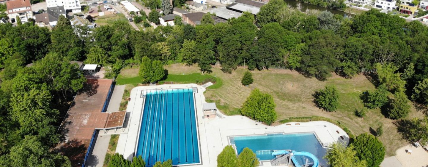 Saniertes Schwimmerbecken im Freibad Saline wird am Freitag eingeweiht