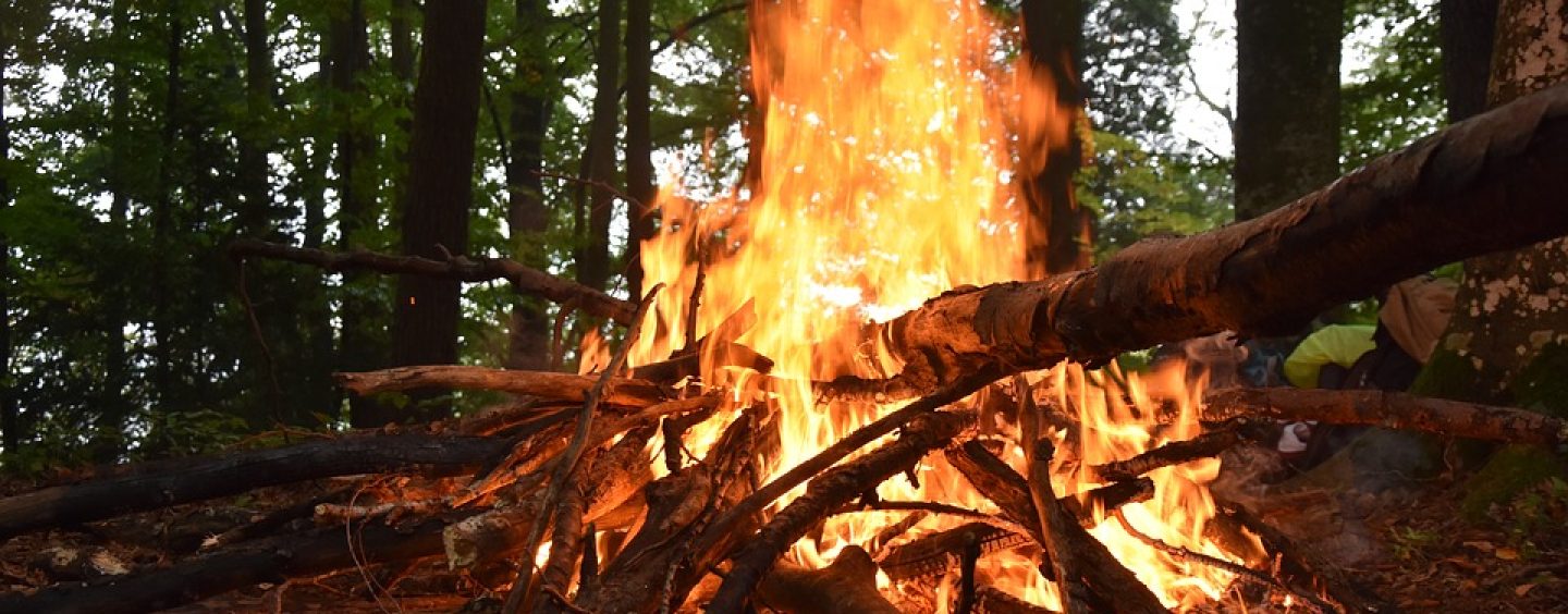 Keine Lagerfeuerromantik bei Waldbrandgefahr