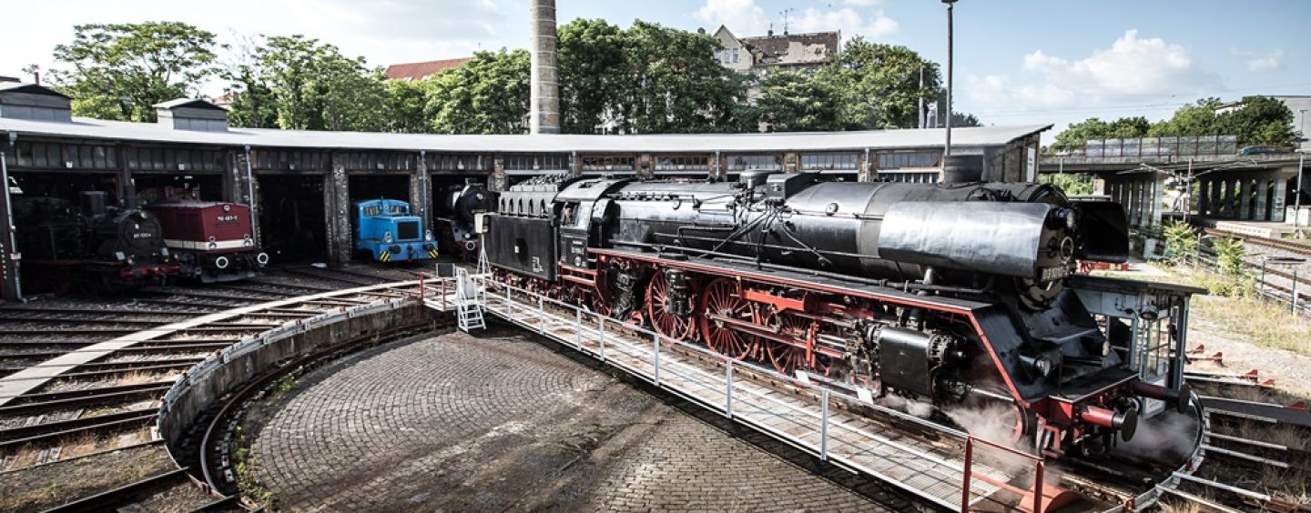 DB Museum Halle zeigt auf Sommerfest historische Diesellokomotiven der Deutschen Reichsbahn