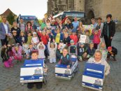 Mit dem Bus zur Schule – Kitagruppen testen Pilotprojekt zur Verkehrserziehung in Laucha