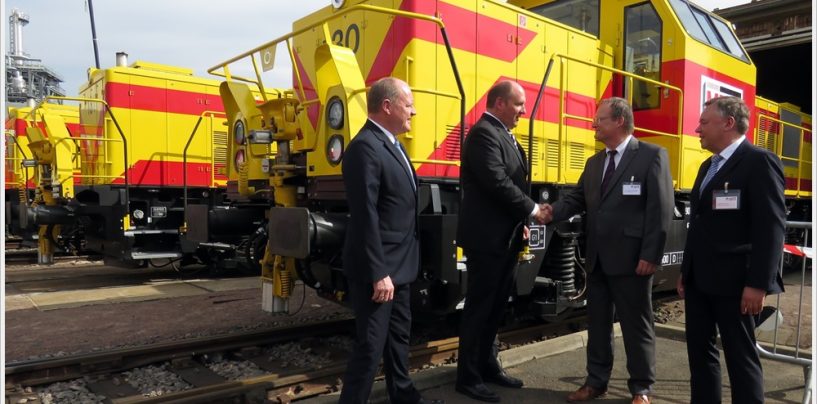 20 Jahre Mitteldeutsche Eisenbahn GmbH – Alstom übergibt drei Hybrid – Rangierlokomotiven