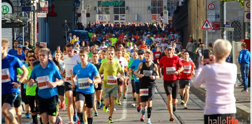 Verkehrsinformation 17. Mitteldeutscher Marathon von Leipzig nach Halle