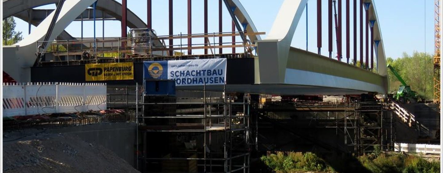 Baubeginn für zweite neue Elsterflutbrücke an der B 91
