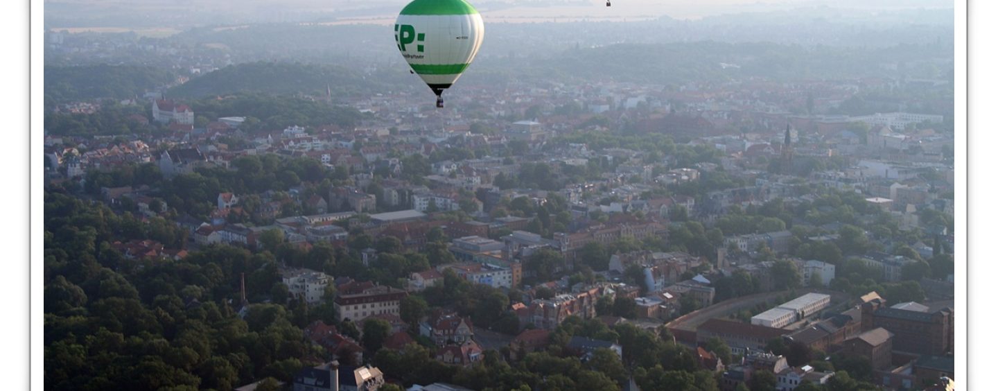 Mit dem Ballon über Sachen Anhalt und den Harz