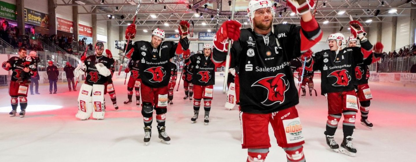 4:3 Heimsieg – Saale Bulls gewinnen erneut gegen die IceFighters Leipzig