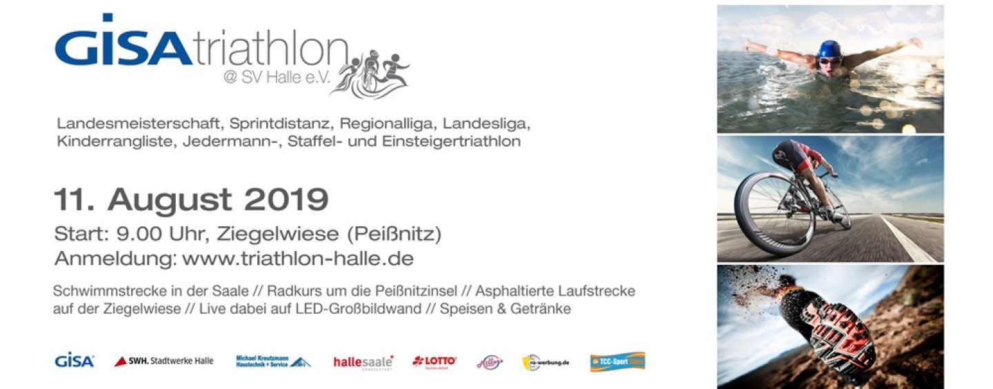 GISAtriathlon 2019 in Halle (Saale)
