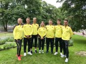 Hallenser Leichtathleten sind gut im schwedischen Boras angekommen!
