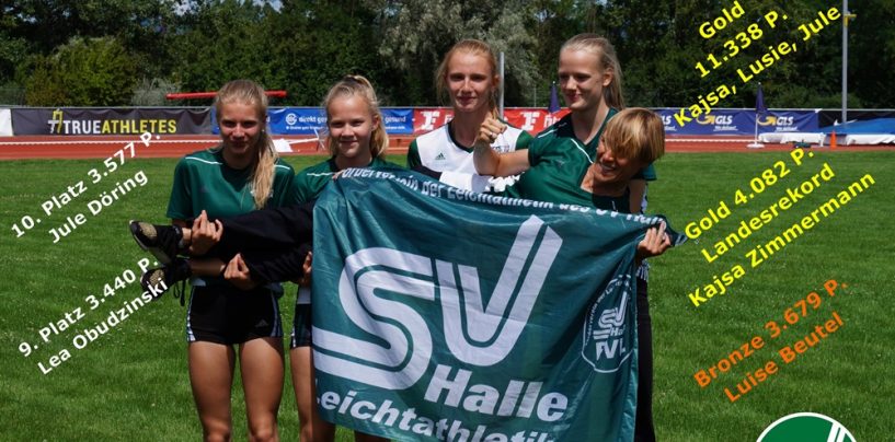 SV Halle hat Deutschlands beste Mehrkämpferin und das beste Mehrkampfteam