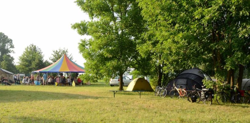Elbe-Saale-Camp eröffnet am 28. Juli. Motto Vom Fluss ins Land