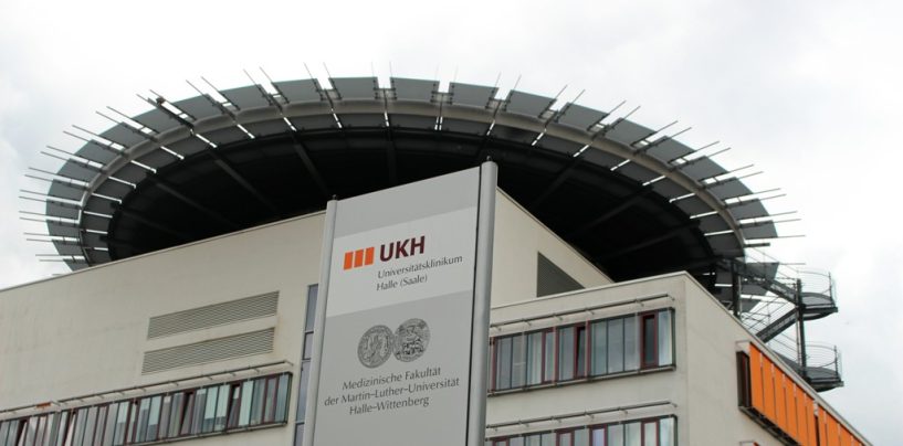Beschäftigte des Universitätsklinikums Halle übergaben Petition an Landtagsfraktionen