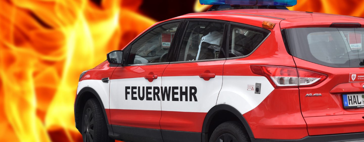 Wohnungsbrand in Weißenfels