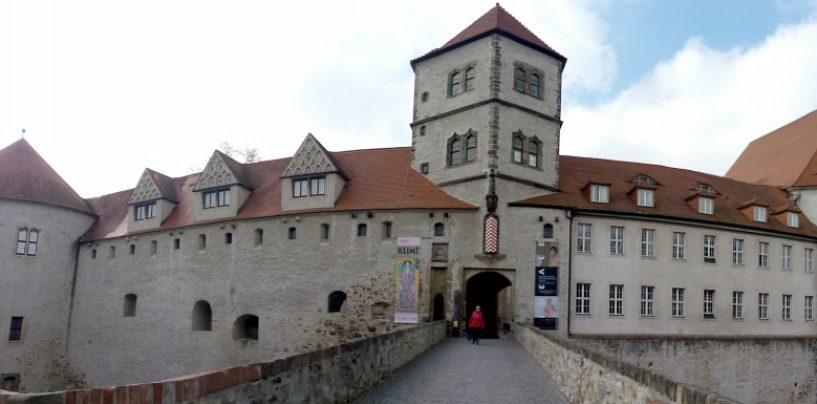 Kunstmuseum Moritzburg im August 2019