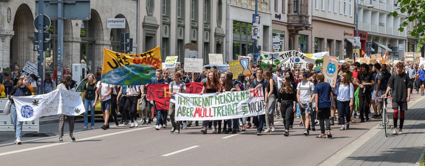 Alle fürs Klima  Globaler Klimastreik in Halle