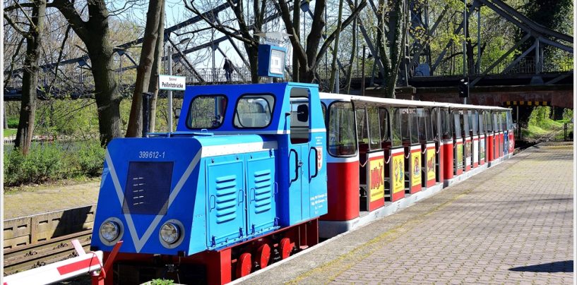 Parkeisenbahn Peißnitzexpress nimmt Betrieb auf