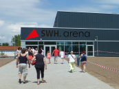 SWH.arena: Neuer Name für die Ballsporthalle