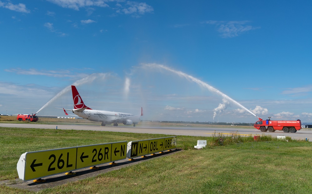 Leipzig Halle Airport Neustart Turkish Airlines 15.7.21_