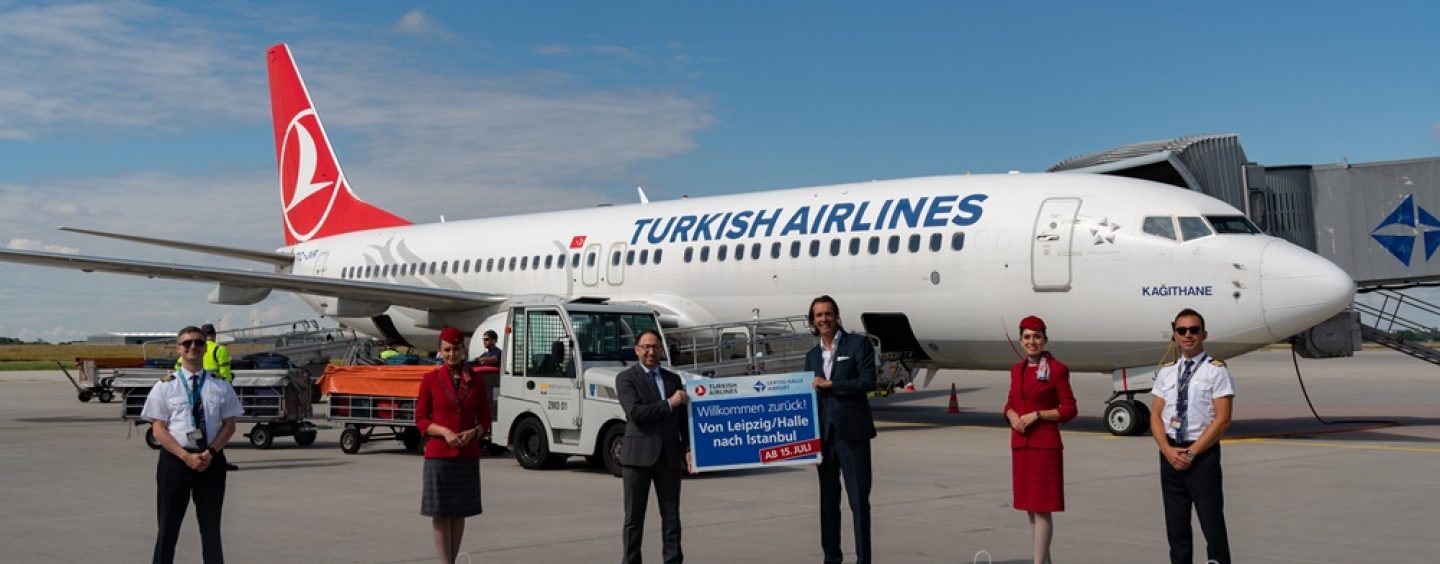 Turkish Airlines fliegt wieder ab Leipzig/Halle nach Istanbul