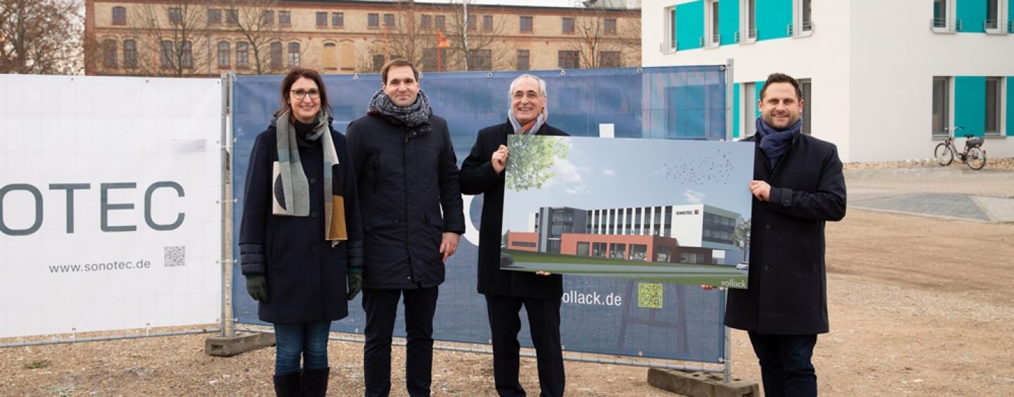 SONOTEC wächst deutlich und baut zweiten Standort in Halle