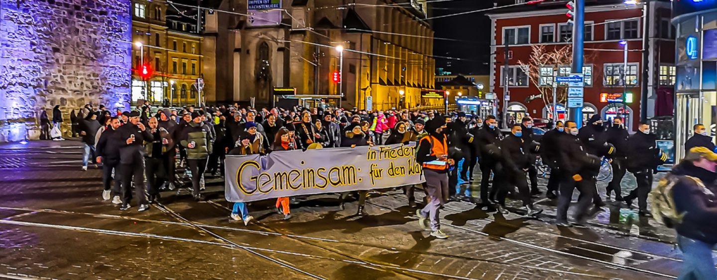 Corona-Demos im südlichen Sachsen-Anhalt: Das ist die Bilanz der Polizei