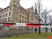 Bombendrohung am Landgericht Halle