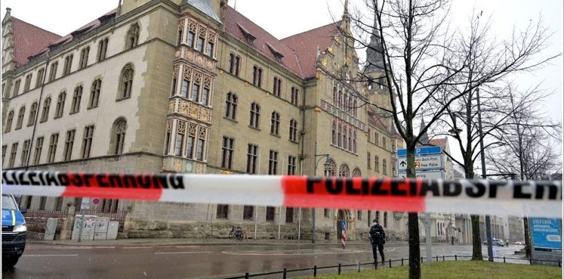 Bombendrohung am Landgericht Halle