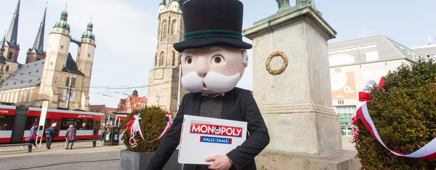 Monopoly Halle wird am 9. März präsentiert