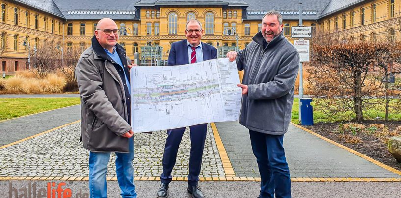 STADTBAHN: Projekt Merseburger Straße Mitte startet mit vorbereitenden Maßnahmen