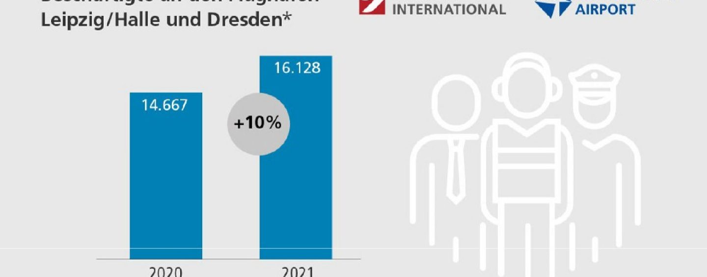 Jobmotoren Mitteldeutsche Flughäfen: Doppelt so viele Beschäftigte wie 2010